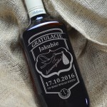 Zdjęcie produktu Bocian - grawerowana whisky Ballantine's z okazji narodzin dziecka