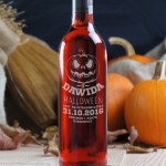 Zdjęcie produktu Krwawa dynia - wino grawerowane na Halloween