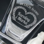 Zdjęcie produktu Lovers - grawerowana karafka z personalizacją