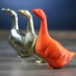 Zdjęcie produktu Gęś św. Marcina - statuetka odlewana