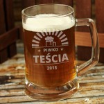 Zdjęcie produktu Zimne Piwko - grawerowany kufel z personalizacją 500ml