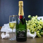 Zdjęcie produktu Miłosny Toast - grawerowany szampan Moët & Chandon z personalizacją