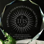 Zdjęcie produktu Candle - grawerowana pamiątka I Komunii Świętej z personalizacją