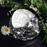 Zdjęcie produktu Kryształ - grawerowana pamiątka I Komunii Świętej z personalizacją