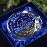 Zdjęcie produktu Kryształ - grawerowana pamiątka I Komunii Świętej z personalizacją