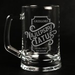 Zdjęcie produktu Tatuś - Grawerowany kufel z personalizacją dla taty 500ml