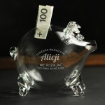 Zdjęcie produktu Piggy - grawerowana świnka-skarbonka z personalizacją na dowolną okazję