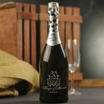 Zdjęcie produktu Wstęga Miłości - personalizowane wino musujące Prosecco z grawerunkiem z okazji rocznicy