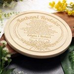Zdjęcie produktu Dear Parents - grawerowana deska kuchenna z personalizacją - podziękowanie dla Rodziców