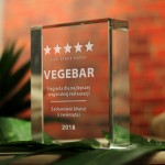 Zdjęcie produktu Five Stars Rated - szklana statuetka z grawerunkiem