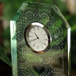 Zdjęcie produktu Mandala - grawerowana szklana statuetka z personalizacją na dowolną okazję