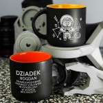 Zdjęcie produktu Dziadek Astronauta - grawerowany kubek z personalizacją dla dziadka