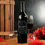 Zdjęcie produktu Kupidyn - grawerowane wino z personalizacją dla ukochanej osoby