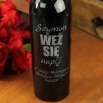 Zdjęcie produktu Weź Się Napij - grawerowane wino z personalizacją
