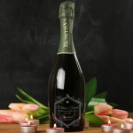 Zdjęcie produktu Za Miłość! - grawerowane wino musujące Prosecco z personalizacją dla ukochanej osoby