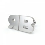 Zdjęcie produktu Inicjały Modern - personalizowane spinki do mankietów