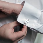 Zdjęcie produktu Inicjały Modern - personalizowane spinki do mankietów