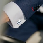 Zdjęcie produktu Inicjały Modern - personalizowane spinki do mankietów