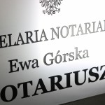 Zdjęcie produktu Szyld Notariusza / Tablica dla Kancelarii