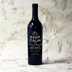 Zdjęcie produktu Keep Calm & Wszystkiego Najlepszego - grawerowane wino dla Pary Młodej