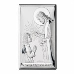 Zdjęcie produktu Dziewczynka z Jezusem - personalizowana pamiątka I Komunii Świętej dla dziewczynki