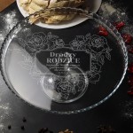 Zdjęcie produktu Różane Serce - grawerowana patera na dowolną okazję