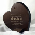 Zdjęcie produktu Twój Anioł Stróż - grawerowany obrazek srebrny z okazji Chrztu Świętego