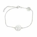 Zdjęcie produktu Zodiak - personalizowana bransoletka ze znakiem zodiaku i grawerowaną zawieszką