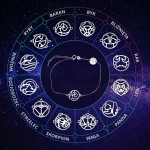 Zdjęcie produktu Zodiak - personalizowana bransoletka ze znakiem zodiaku i grawerowaną zawieszką