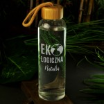 Zdjęcie produktu EKO - grawerowana butelka szklana z personalizacją