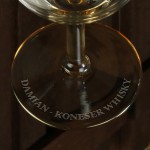 Zdjęcie produktu Bursztyn - grawerowany kieliszek do degustacji whisky z personalizacją
