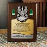 Zdjęcie produktu Przysięga Wojskowa - grawerowany dyplom z personalizacją dla wojskowego