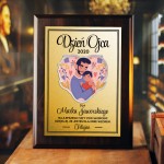 Zdjęcie produktu Najlepszy Tata Pod Słońcem - grawerowany dyplom z personalizacją