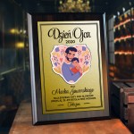 Zdjęcie produktu Najlepszy Tata Pod Słońcem - grawerowany dyplom z personalizacją