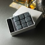 Zdjęcie produktu Kostki kamienne do whisky z wygrawerowanym imieniem