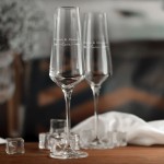 Zdjęcie produktu Personalizowany Moët & Chandon w zestawie z grawerowanymi szampanówkami i chłodziarką na rocznicę