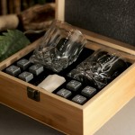 Zdjęcie produktu Najlepszy Świadek - grawerowany zestaw do whisky z dwiema szklankami