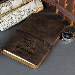 Zdjęcie produktu Podróże Plany Przygody - grawerowany notatnik