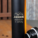 Zdjęcie produktu Podróżnik z Natury - grawerowany kubek termiczny