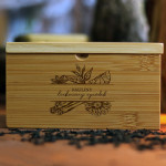 Zdjęcie produktu Herbaciany Ogródek - personalizowane pudełko na herbatę