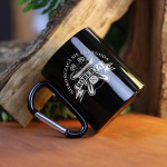 Zdjęcie produktu Niekończąca Się Przygoda - grawerowany kubek z karabińczykiem