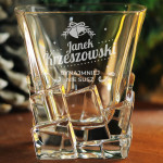 Zdjęcie produktu Nie Susz - grawerowana szklanka do whisky z personalizacją na Święta
