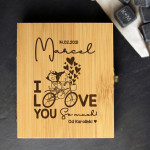Zdjęcie produktu ILY - grawerowany zestaw do whisky z personalizacją na Walentynki