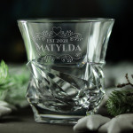 Zdjęcie produktu Heart Glass - grawerowana szklanka z personalizacją dla niej