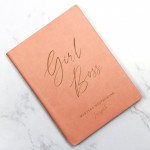 Zdjęcie produktu Girl Boss - grawerowany notatnik z personalizacją