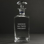 Zdjęcie produktu Karafka do whisky z własną personalizacją