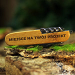 Zdjęcie produktu Grawerowany scyzoryk w jasnym kolorze z własną personalizacją