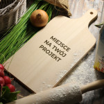 Zdjęcie produktu Grawerowana deska do krojenia prostokątna z własną personalizacją