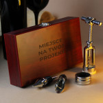 Zdjęcie produktu Zestaw do wina z własną personalizacją