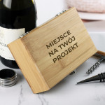 Zdjęcie produktu Zestaw do wina z własną personalizacją